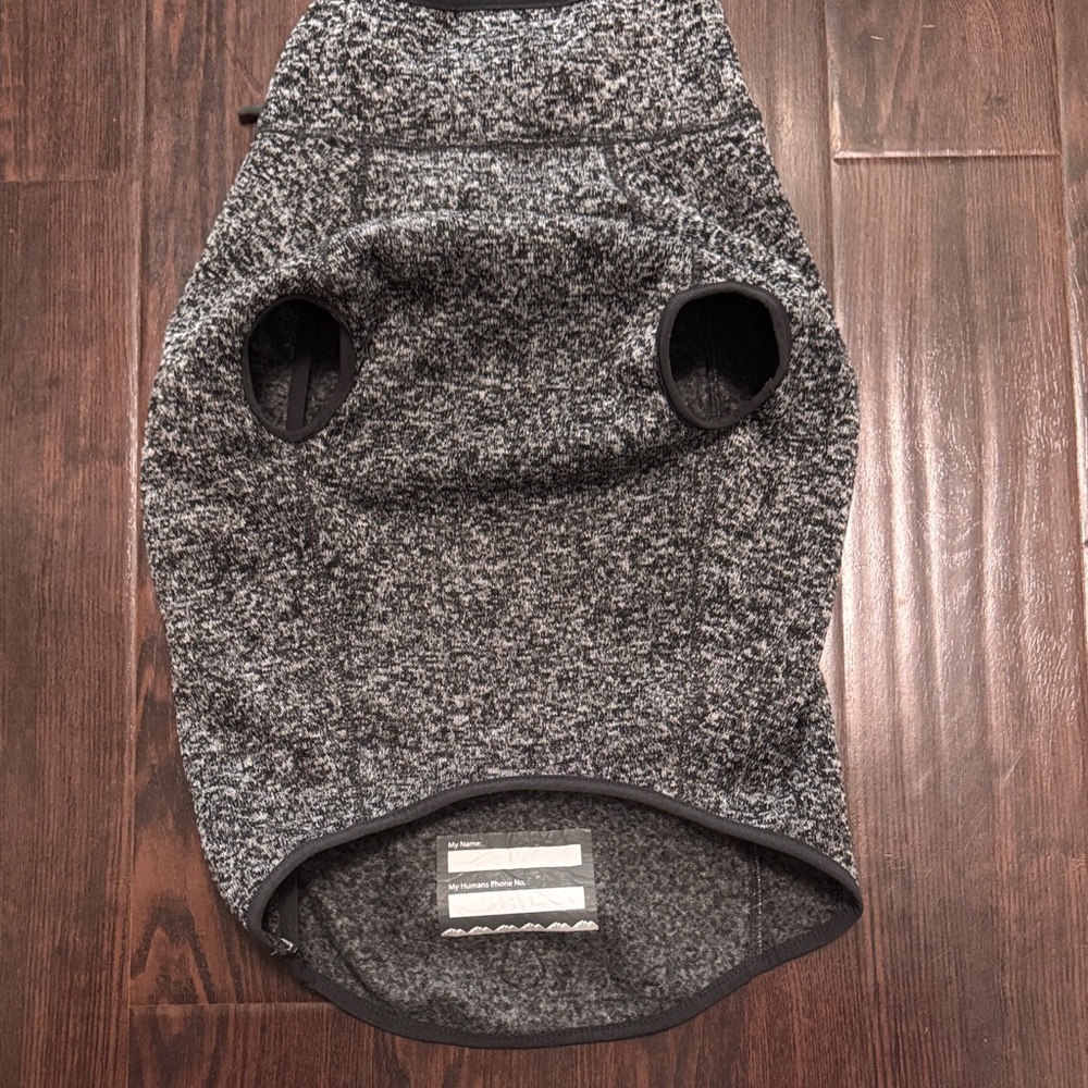 Arcadia Trail Heather Gray dog Sweater fleece
